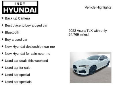 2022 Acura TLX Technology Package