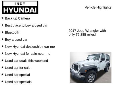 2017 Jeep Wrangler Sport