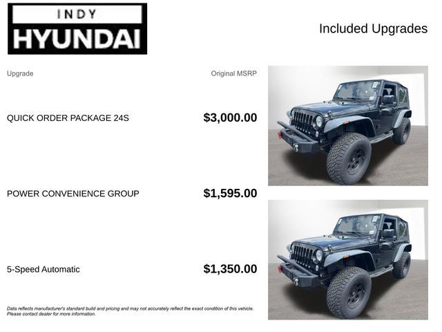 2016 Jeep Wrangler Sport