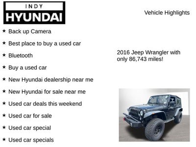 2016 Jeep Wrangler Sport