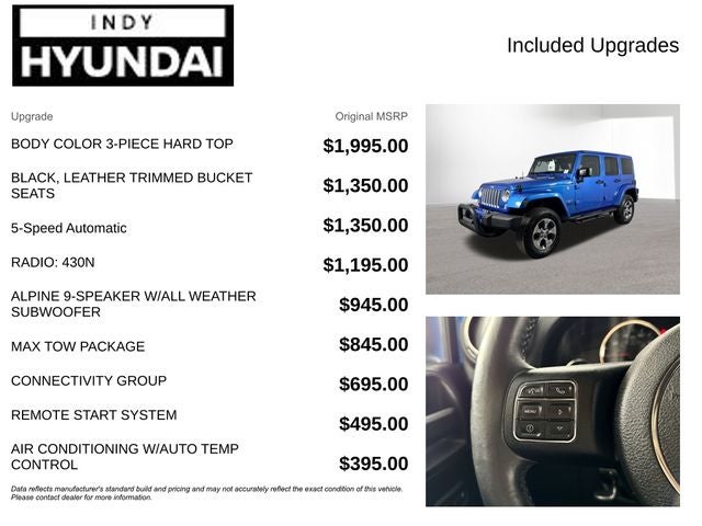 2016 Jeep Wrangler Unlimited Sahara