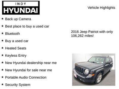 2016 Jeep Patriot Latitude