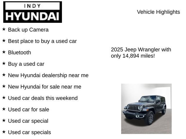 2025 Jeep Wrangler Sahara