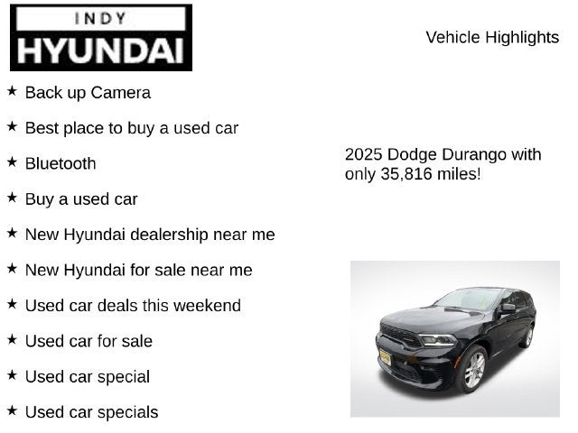 2025 Dodge Durango GT