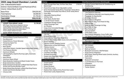 2023 Jeep Grand Cherokee L Laredo