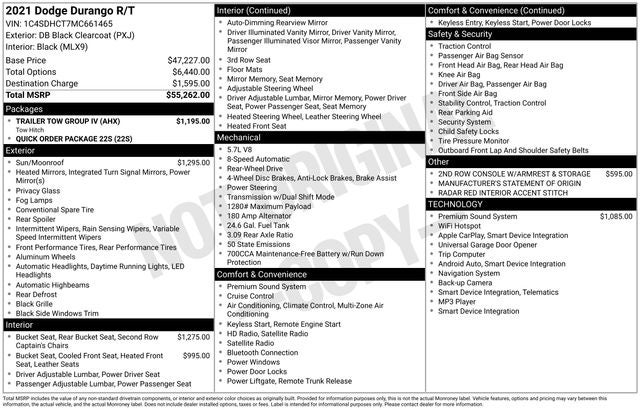 2021 Dodge Durango R/T