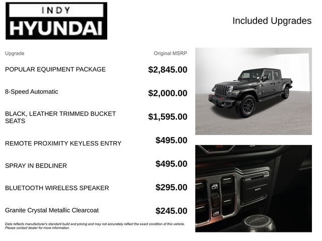 2020 Jeep Gladiator Overland