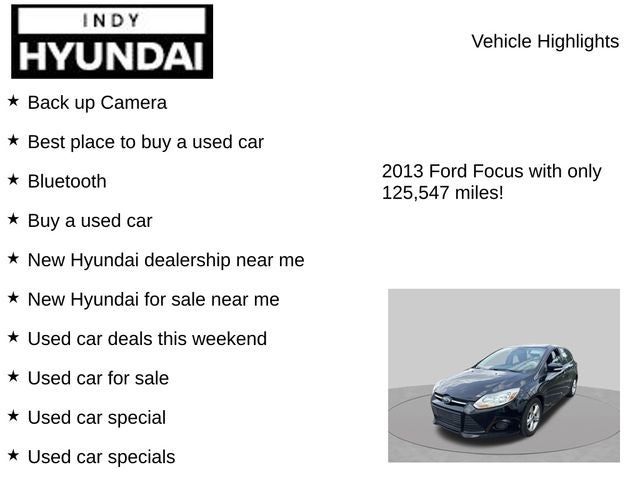 2013 Ford Focus SE