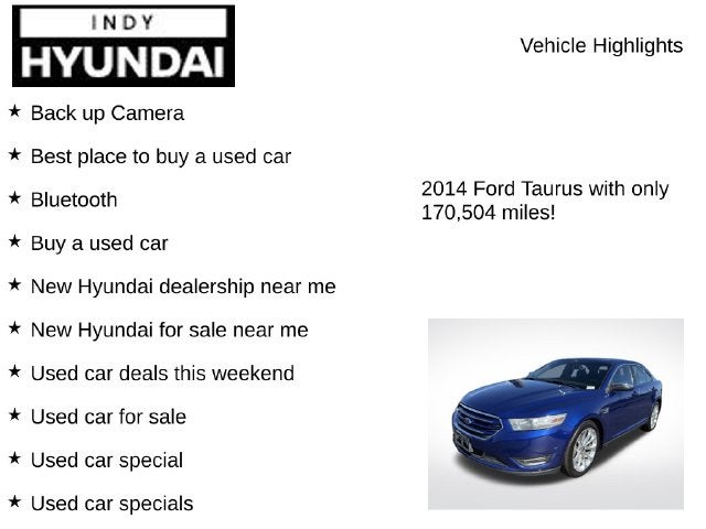 2014 Ford Taurus Limited
