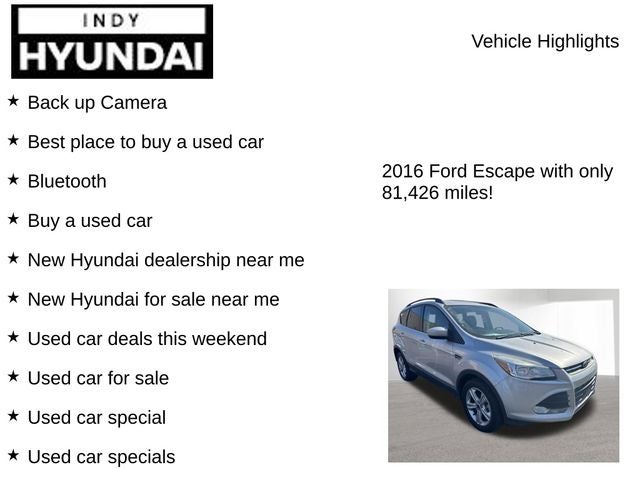 2016 Ford Escape SE