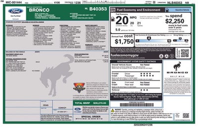 2022 Ford Bronco Big Bend