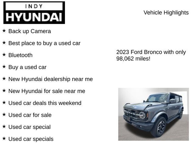 2023 Ford Bronco Outer Banks