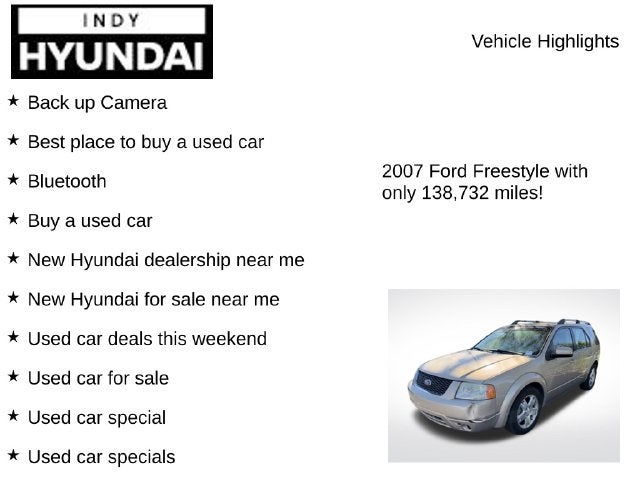 2007 Ford Freestyle Limited