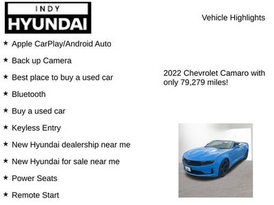 2022 Chevrolet Camaro 1LT