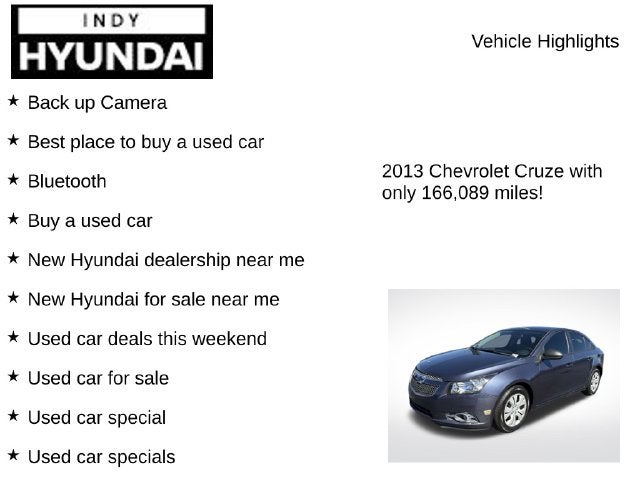 2013 Chevrolet Cruze LS