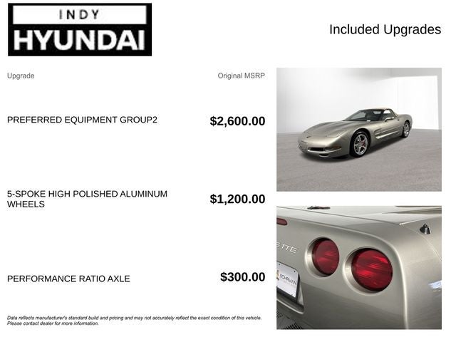 2001 Chevrolet Corvette Base