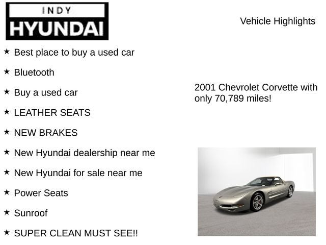 2001 Chevrolet Corvette Base