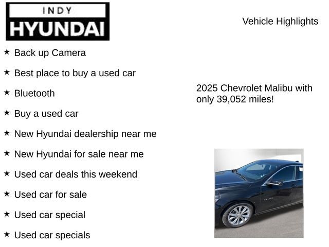 2025 Chevrolet Malibu LT 1LT