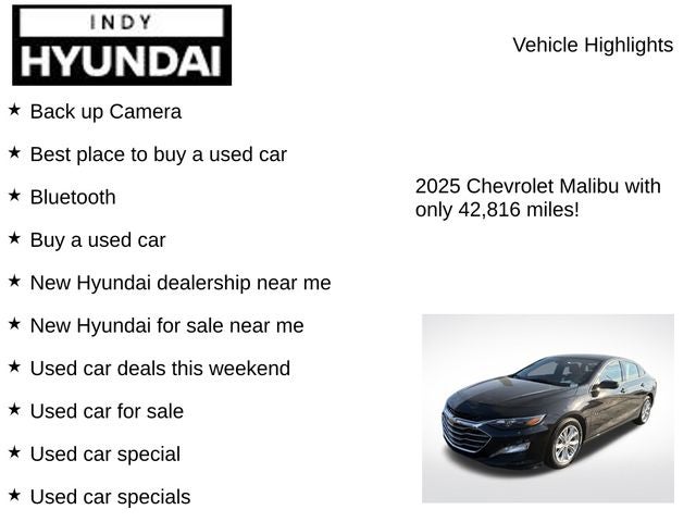 2025 Chevrolet Malibu LT 1LT
