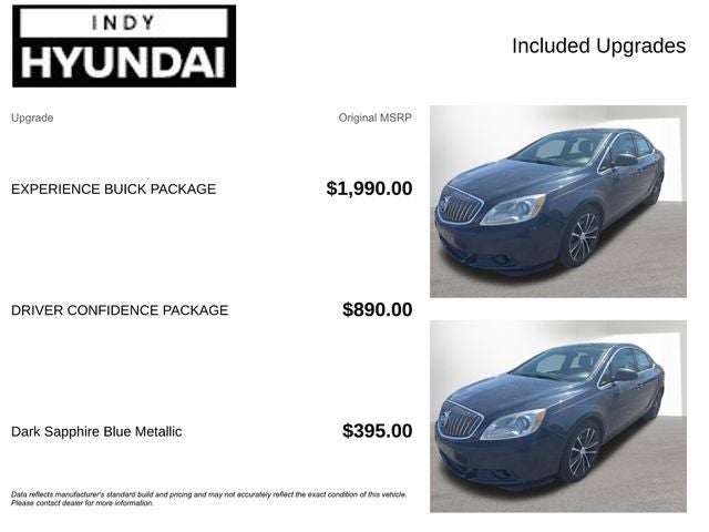 2016 Buick Verano Sport Touring Group