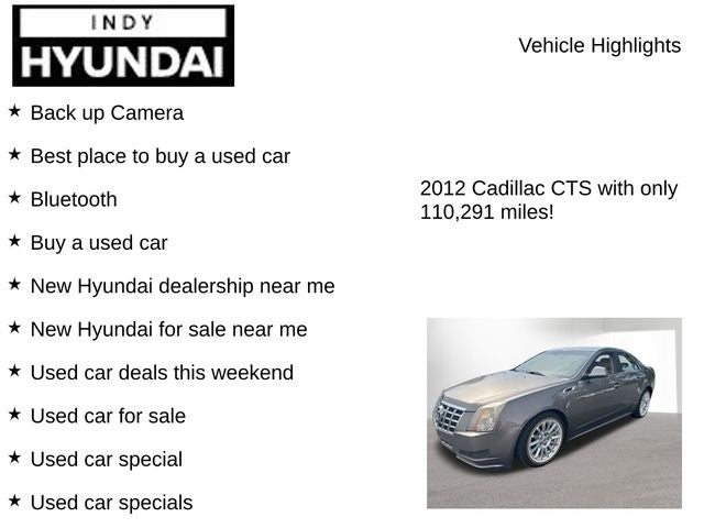 2012 Cadillac CTS Luxury