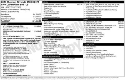 2024 Chevrolet Silverado 2500HD LTZ