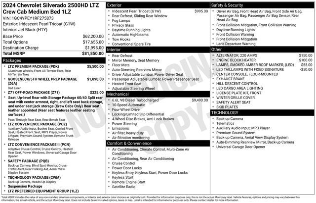2024 Chevrolet Silverado 2500HD LTZ