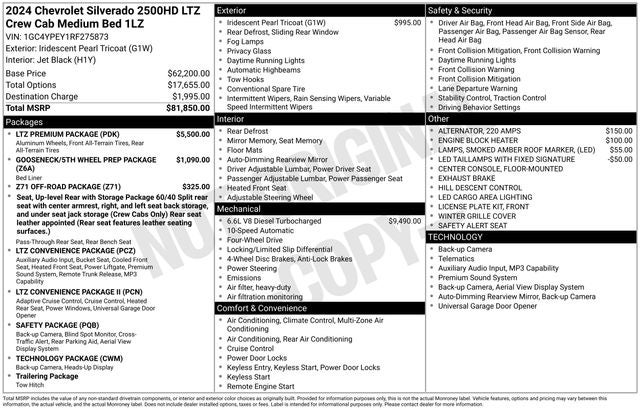 2024 Chevrolet Silverado 2500HD LTZ