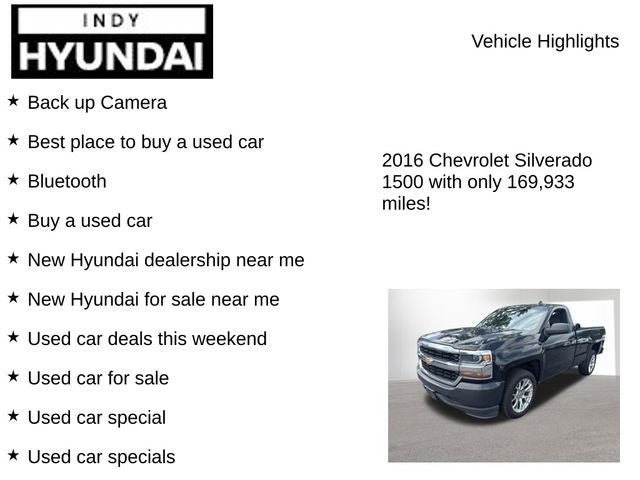 2016 Chevrolet Silverado 1500 WT