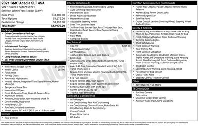 2021 GMC Acadia SLT