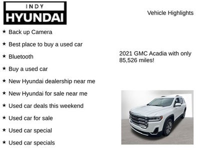 2021 GMC Acadia SLT