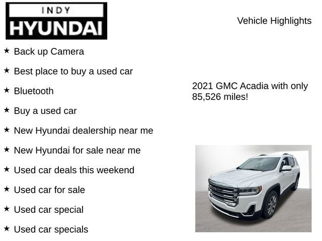 2021 GMC Acadia SLT