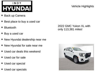 2022 GMC Yukon XL SLE