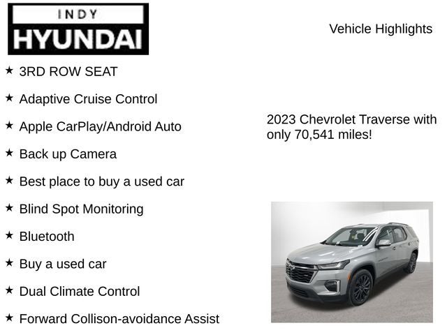 2023 Chevrolet Traverse RS
