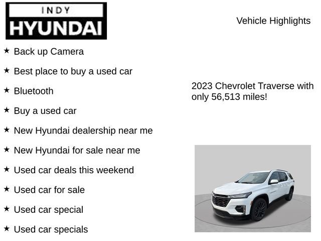 2023 Chevrolet Traverse RS