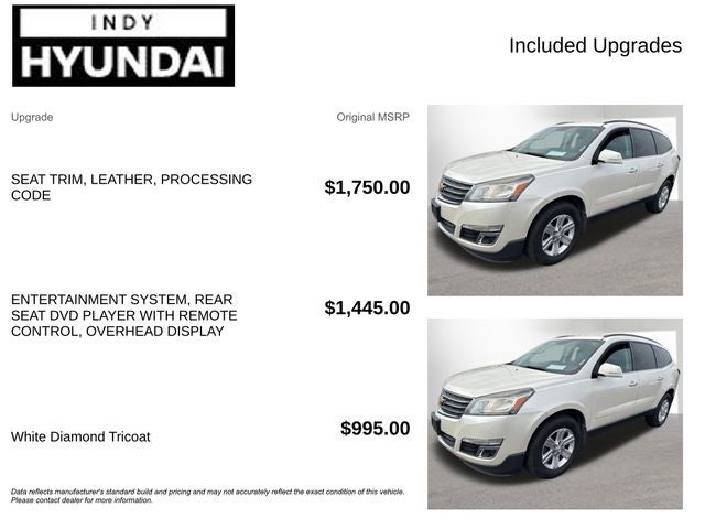 2013 Chevrolet Traverse 2LT 2LT