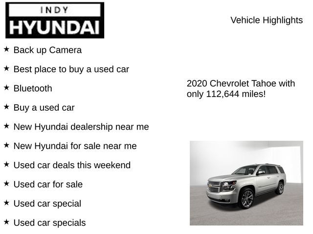 2020 Chevrolet Tahoe Premier