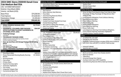 2024 GMC Sierra 2500HD Denali