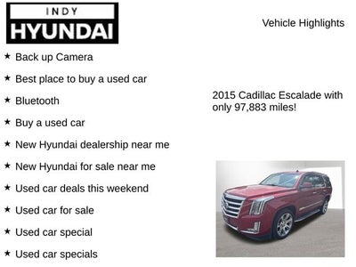 2015 Cadillac Escalade Luxury