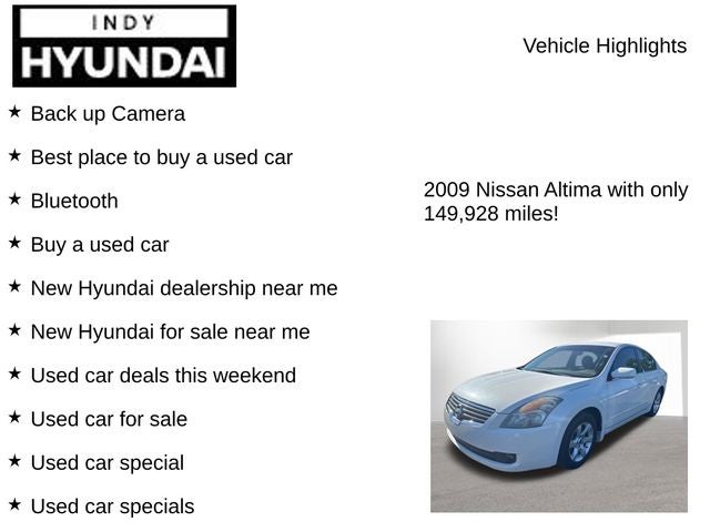 2009 Nissan Altima 2.5 SL