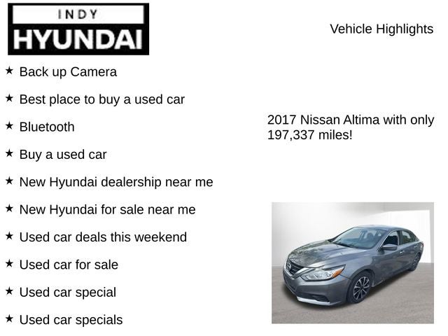 2017 Nissan Altima 2.5 S
