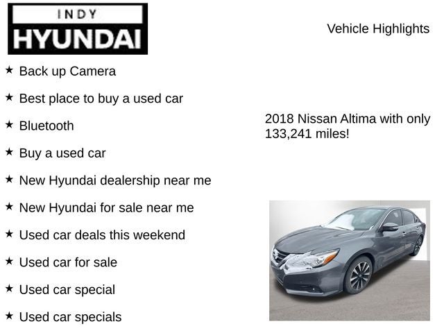 2018 Nissan Altima 2.5 SL