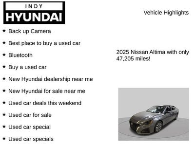 2025 Nissan Altima 2.5 SV