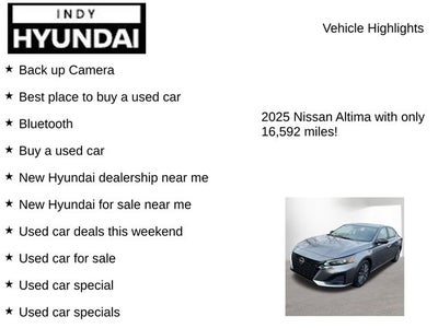 2025 Nissan Altima 2.5 SV