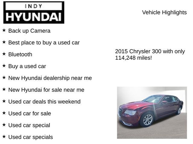 2015 Chrysler 300 Limited