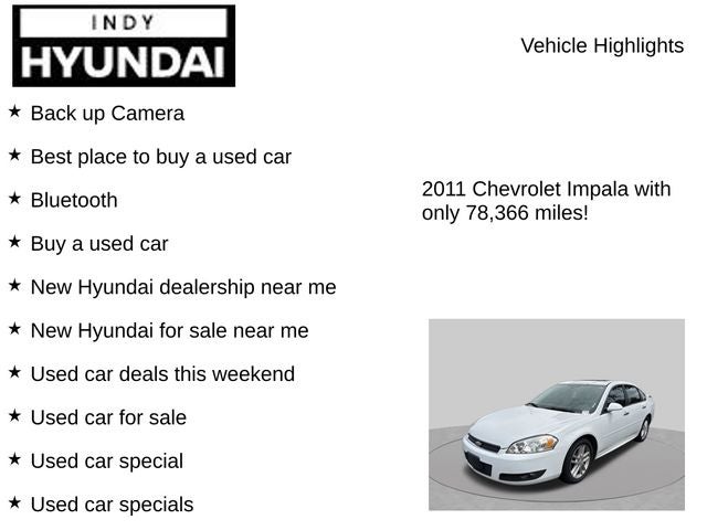 2011 Chevrolet Impala LTZ