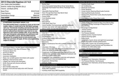 2013 Chevrolet Equinox LS