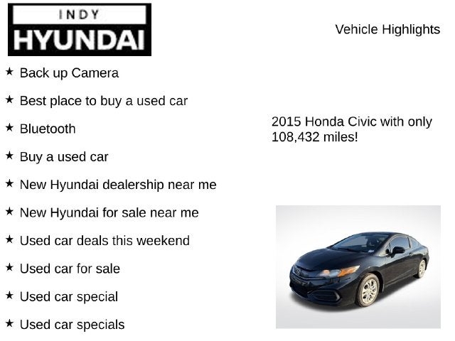 2015 Honda Civic LX