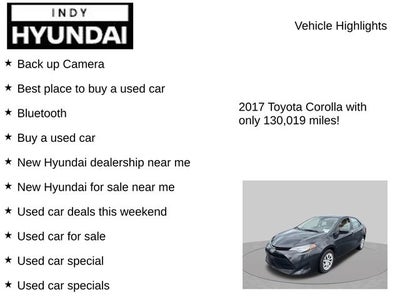 2017 Toyota Corolla LE