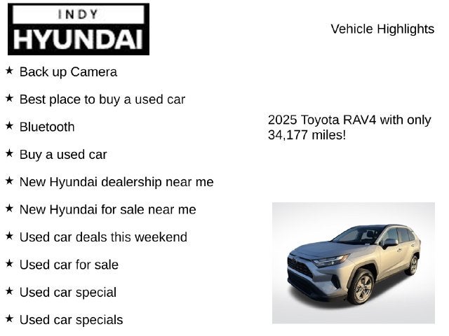 2025 Toyota RAV4 XLE